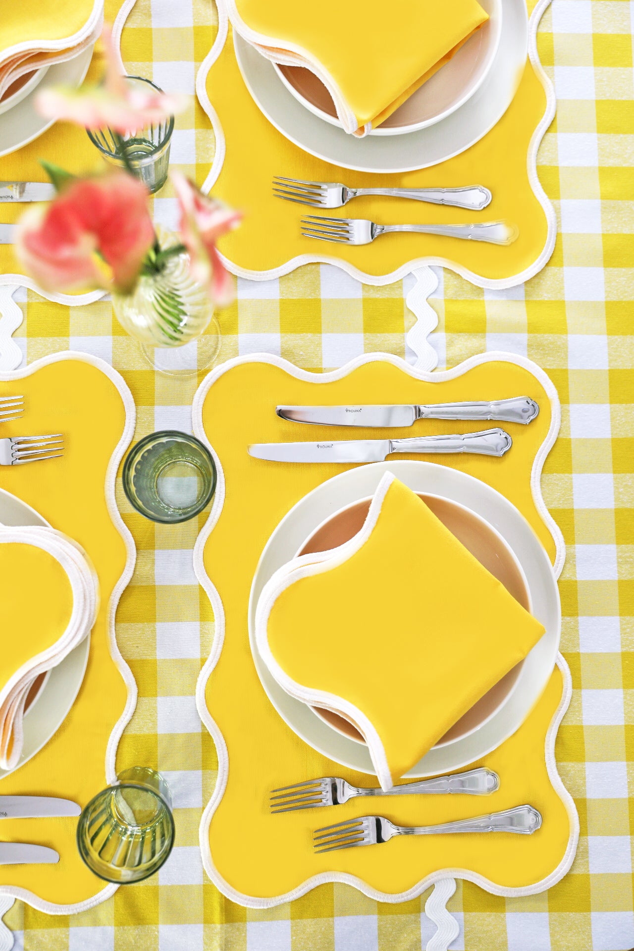 Yellow Wave Placemat (Set of 2)