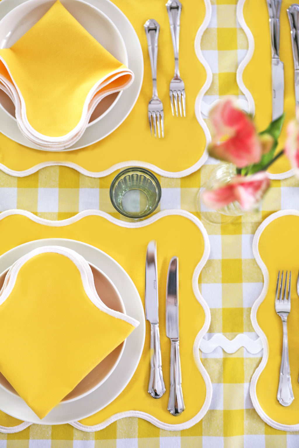 Yellow Wave Amerikan Servisi + Peçete