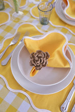 Load image into Gallery viewer, Beige Flower Napkin Ring (Set of 6)
