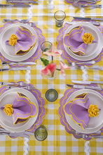 Load image into Gallery viewer, Lilac Scallop Placemat + Napkin
