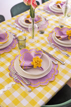 Lilac Scallop Napkin (Set of 2)