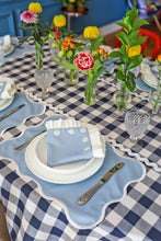 Load image into Gallery viewer, Bluefish Gingham Tablecloth
