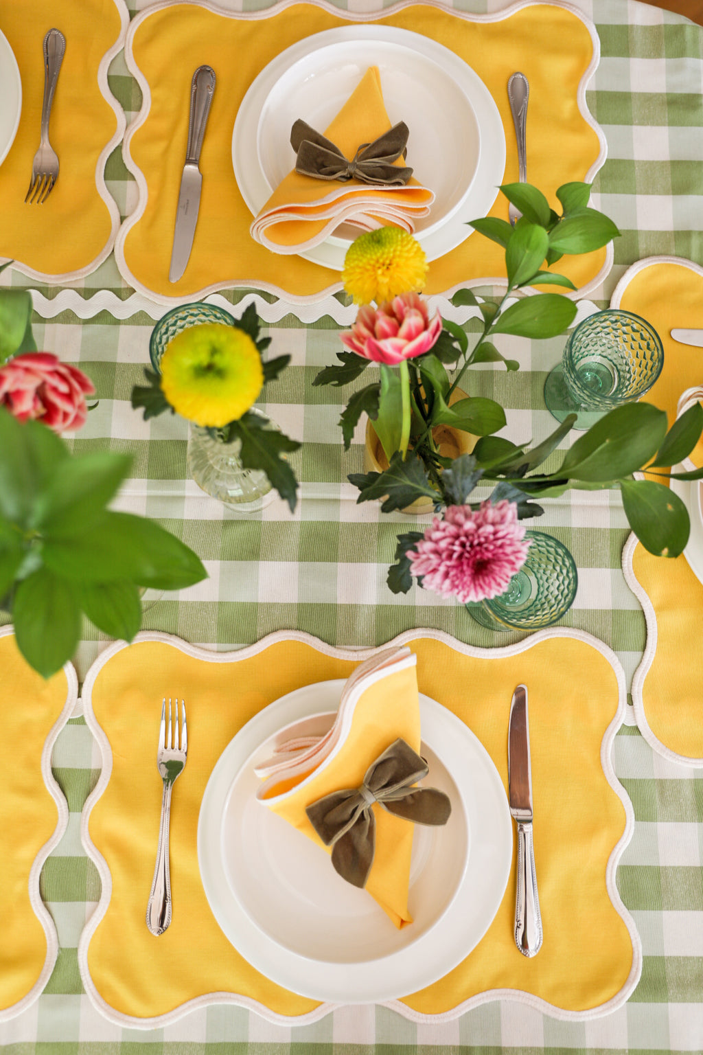 Yellow Wave Placemat (Set of 2)