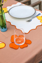 Load image into Gallery viewer, Orange Gypsy Cocktail Napkin (Set of 4)
