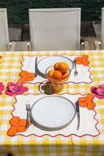 Load image into Gallery viewer, Orange Gypsy Placemat (Set of 2)
