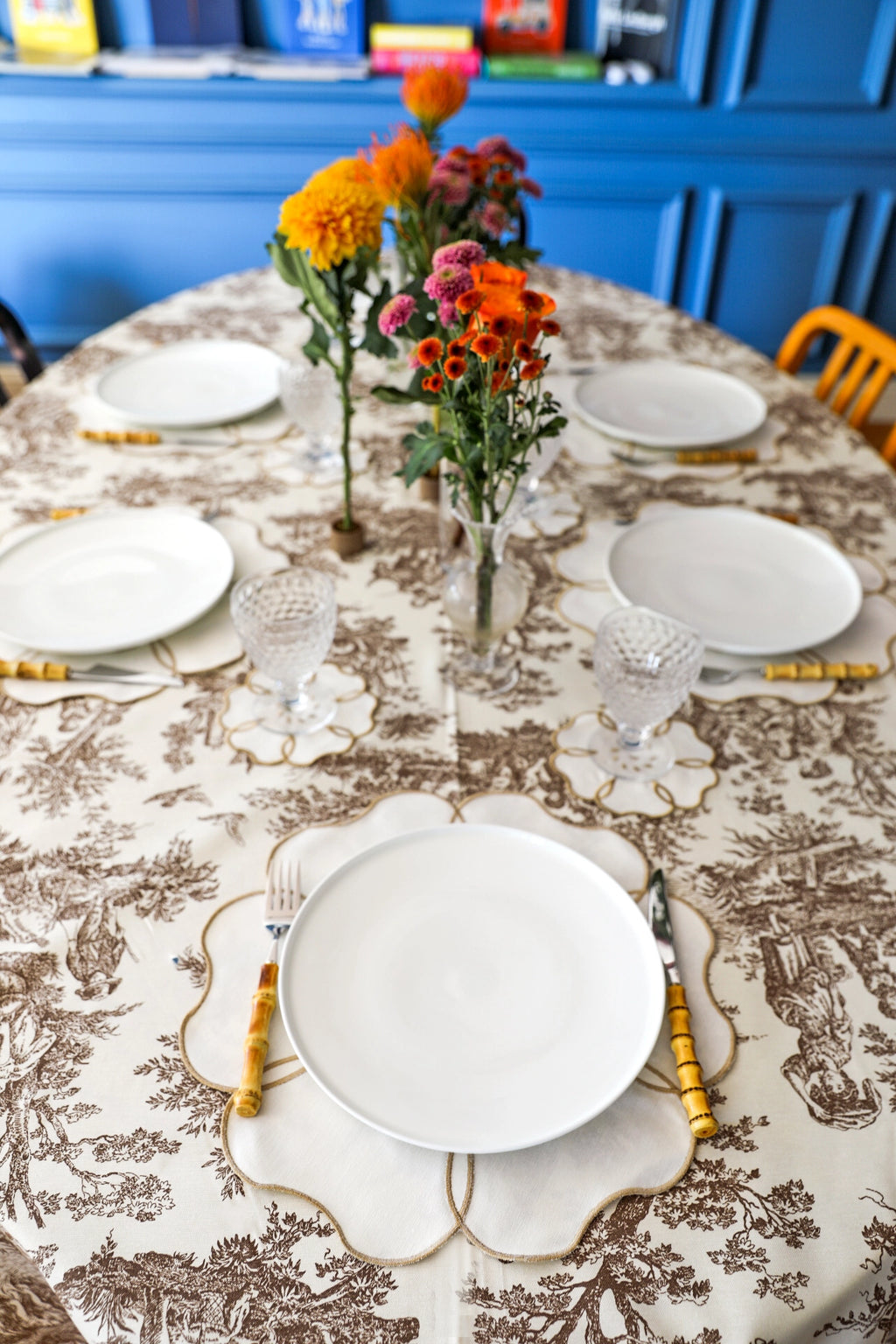 Gold Camellia 2'li Amerikan Servisi