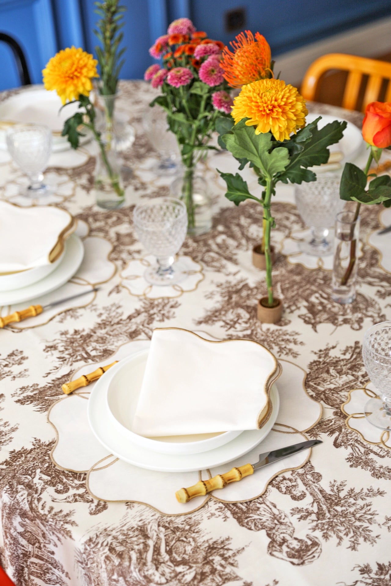 Gold Camellia 4'lü Set