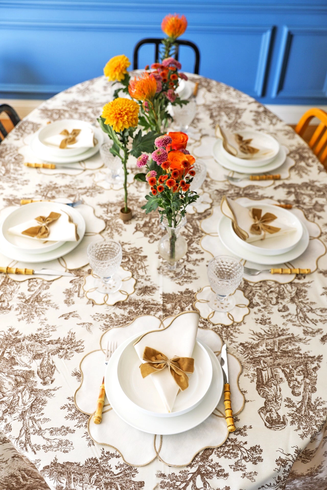 Gold Camellia 2'li Peçete