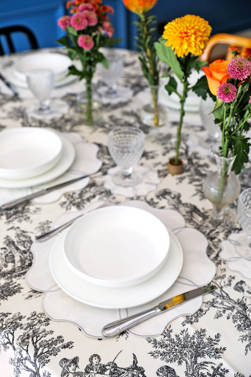 Silver Camellia 4'lü Set