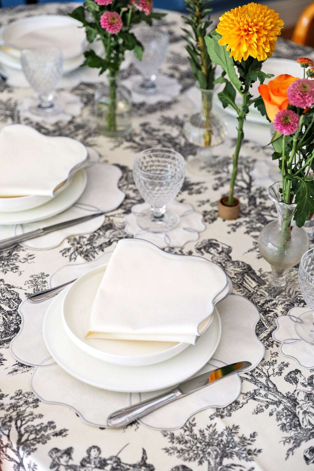 Silver Camellia 2'li Peçete