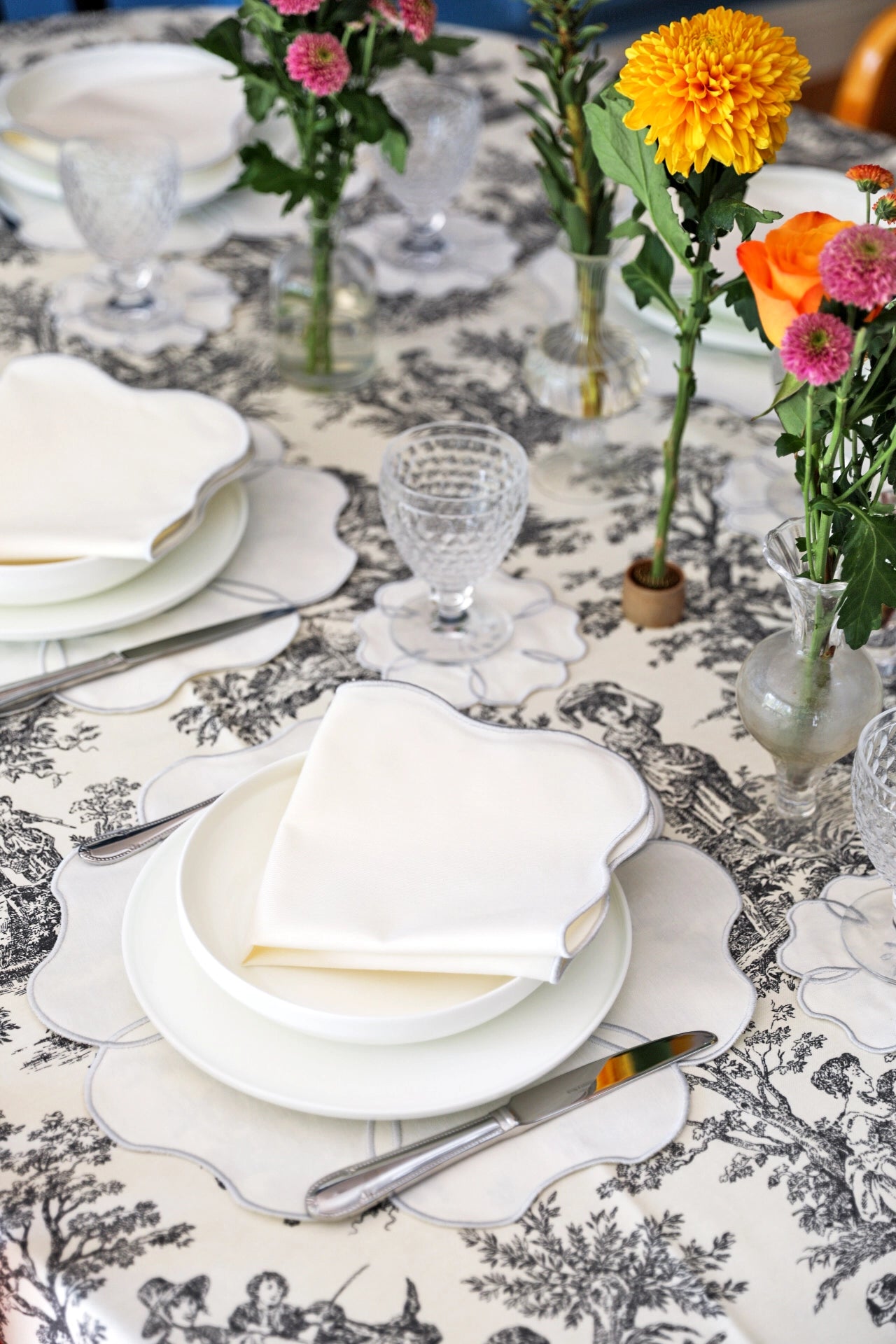 Silver Camellia 2'li Peçete