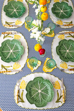 Ebony Toile Tablecloth