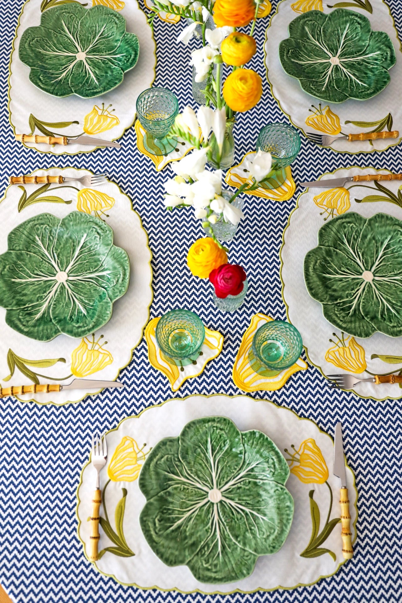 Ebony Toile Tablecloth