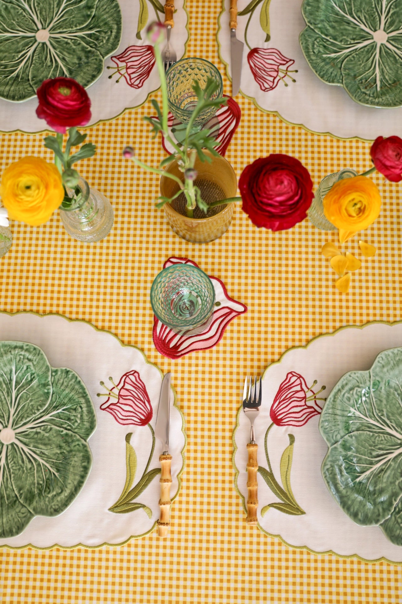 Ebony Toile Tablecloth