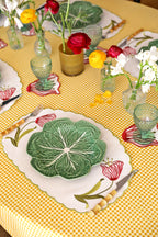 Ebony Toile Tablecloth