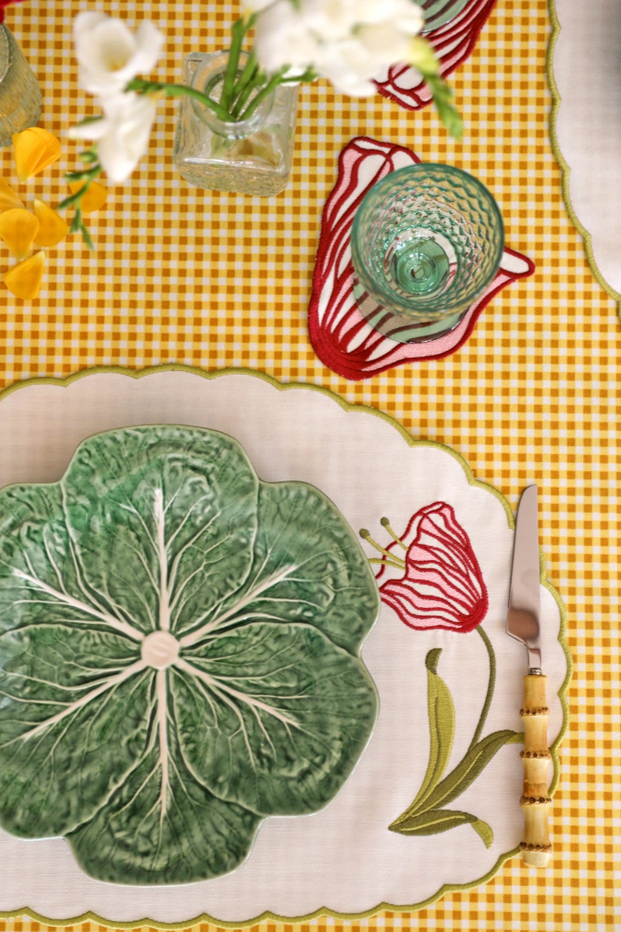Ebony Toile Tablecloth