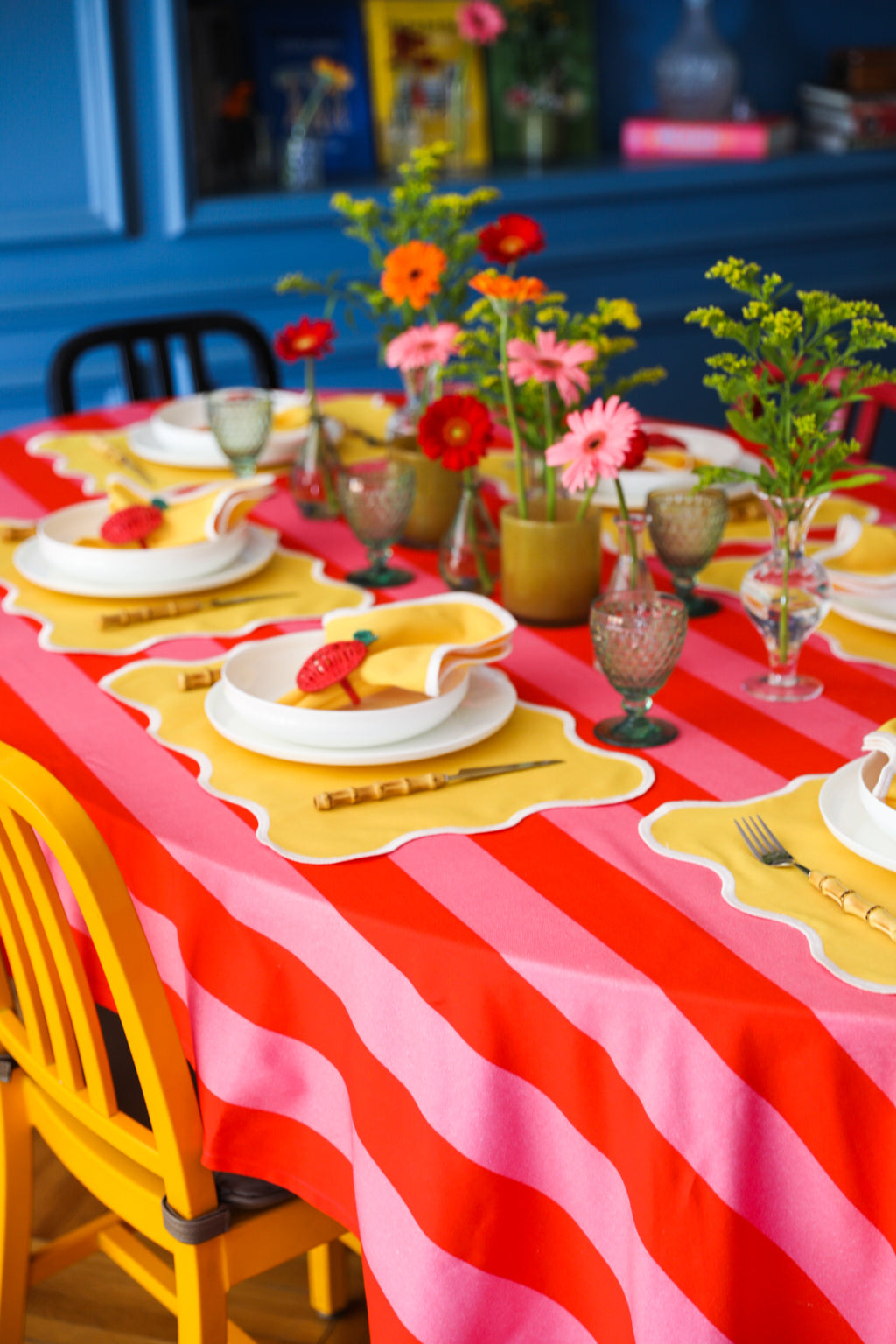 Rose & Red Stripes