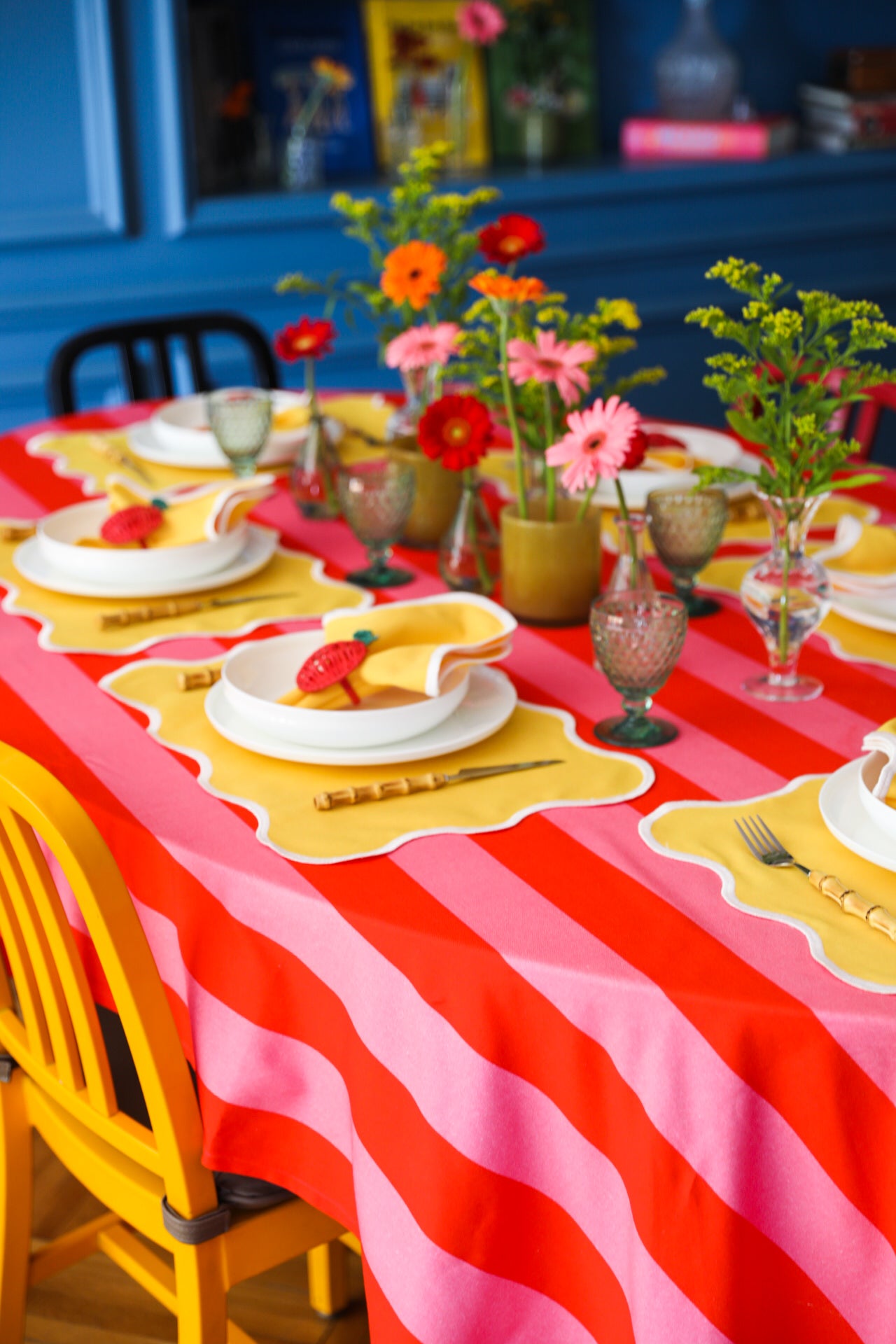 Rose & Red Stripes