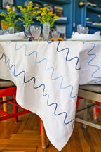 Colorful Gingham Tablecloth