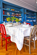 Colorful Gingham Tablecloth