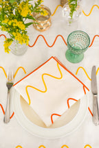 Green Wave Napkin (Set of 2)