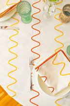 Colorful Gingham Tablecloth