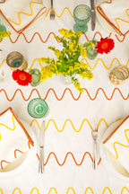 Colorful Gingham Tablecloth