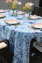 Ebony Toile Tablecloth