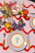 Ebony Toile Tablecloth