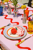 Ebony Toile Tablecloth