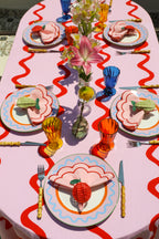 Ebony Toile Tablecloth