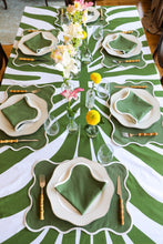 Load image into Gallery viewer, Ebony Toile Tablecloth
