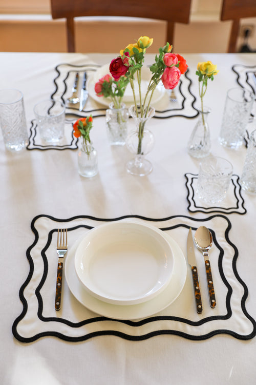 Pink Wave Placemat (Set of 2)