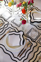 Pink Wave Napkin (Set of 2)