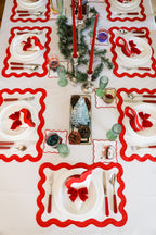 Curvy Red Amerikan Servisi + Peçete