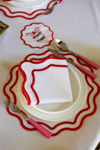 Pink Wave Napkin (Set of 2)