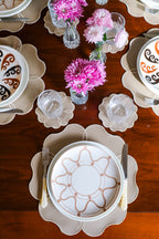 Leather Camellia 4'lü Set