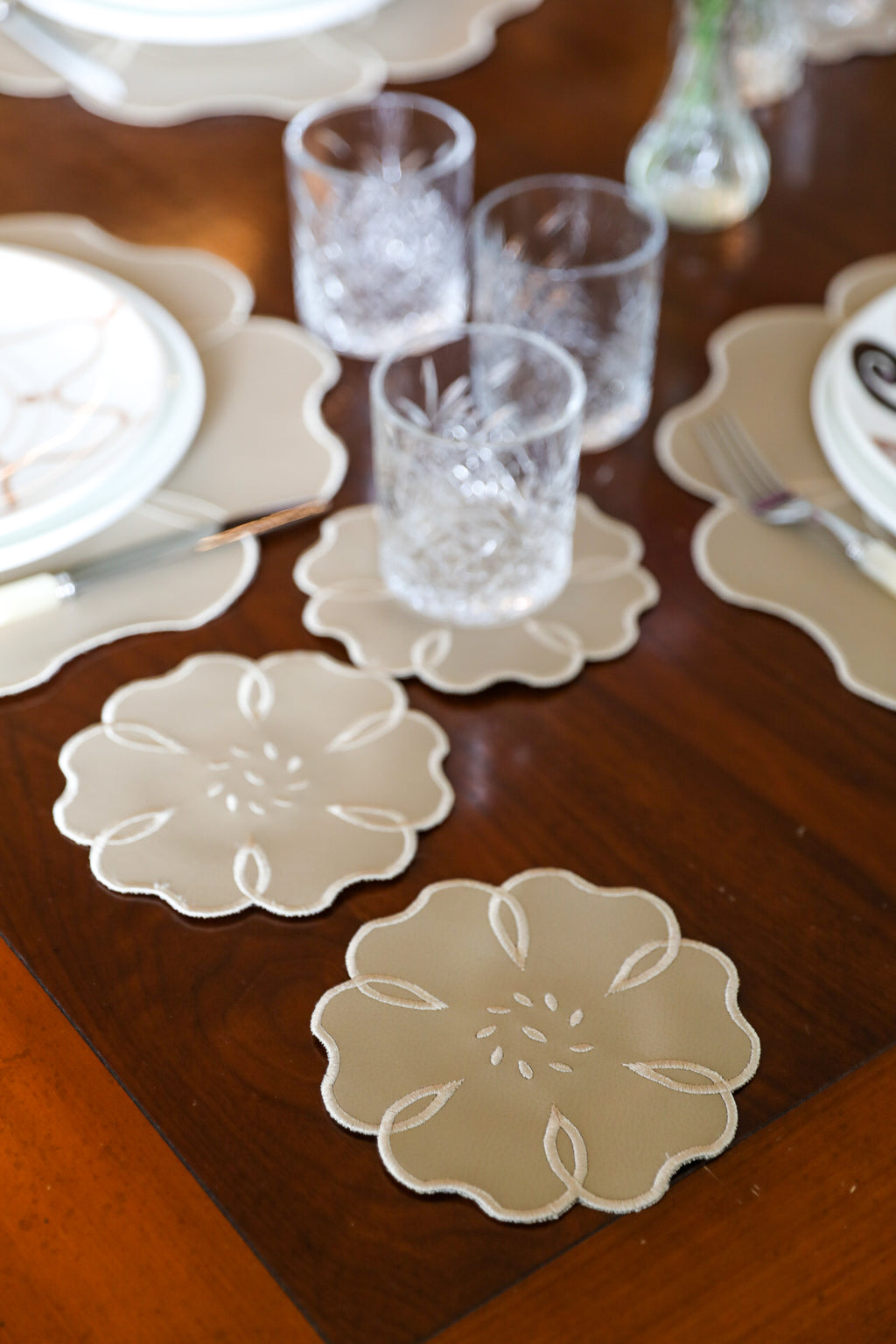 Camellia Cocktail Napkin (Set of 4)