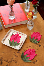 Görseli Galeri görüntüleyiciye yükleyin, Rosie 4'lü Bardak Altlığı
