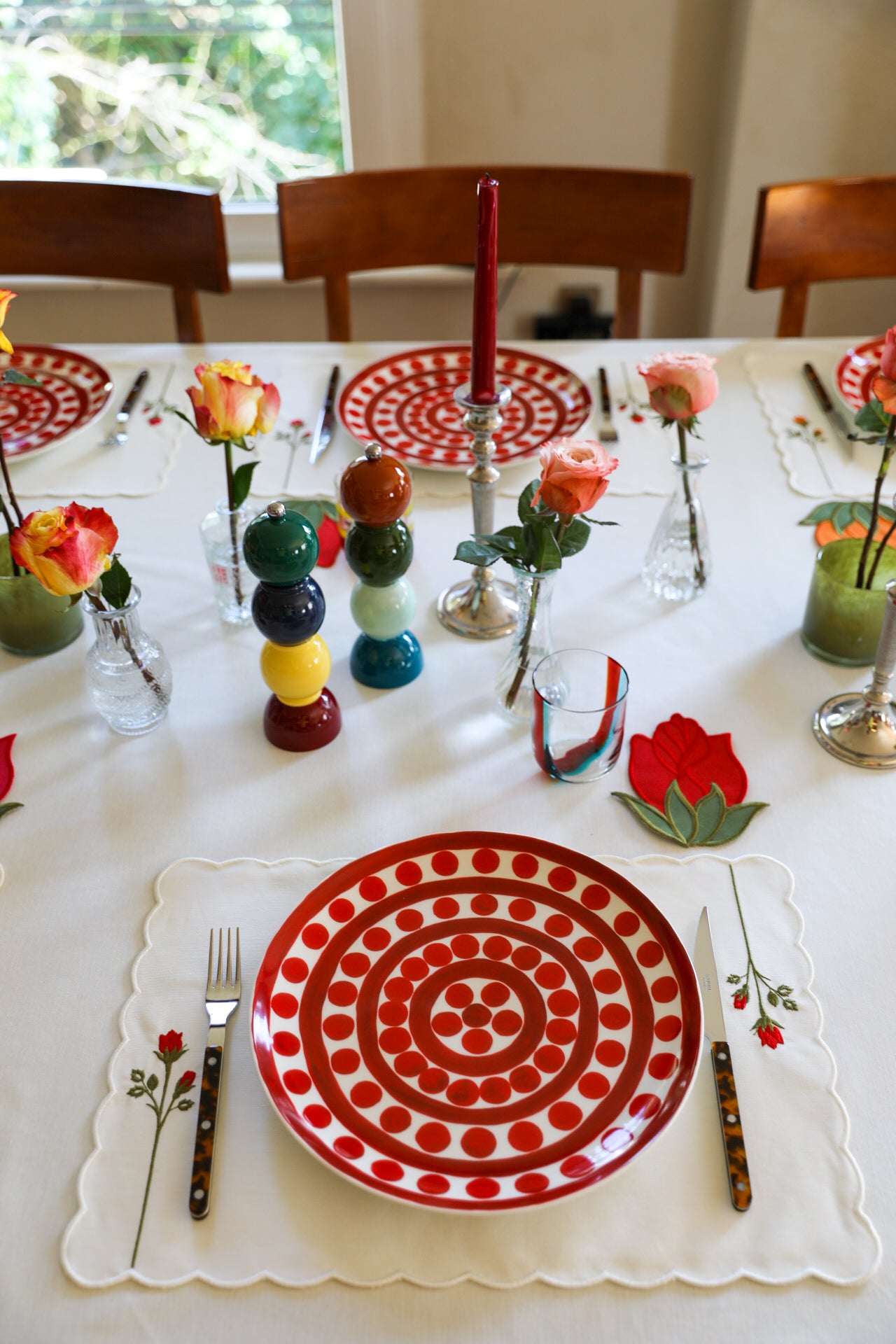 Colorful Rosie 4'lü Set