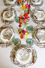 Green Wave Placemat + Napkin