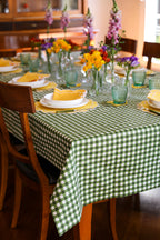 Ebony Toile Tablecloth