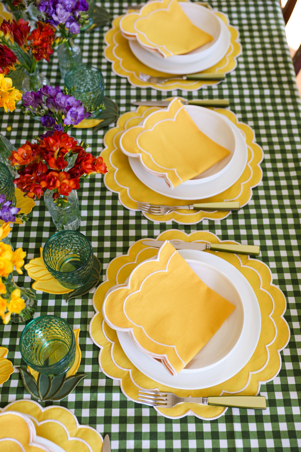Lilac Scallop Placemat (Set of 2)