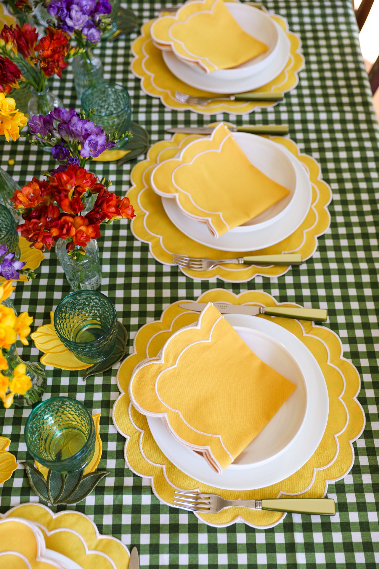 Lilac Scallop Napkin (Set of 2)