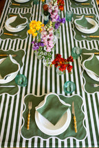Ebony Toile Tablecloth