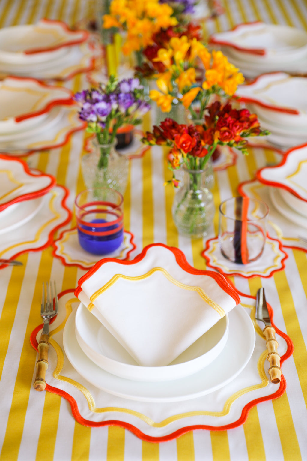 Ebony Toile Tablecloth