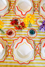 Ebony Toile Tablecloth