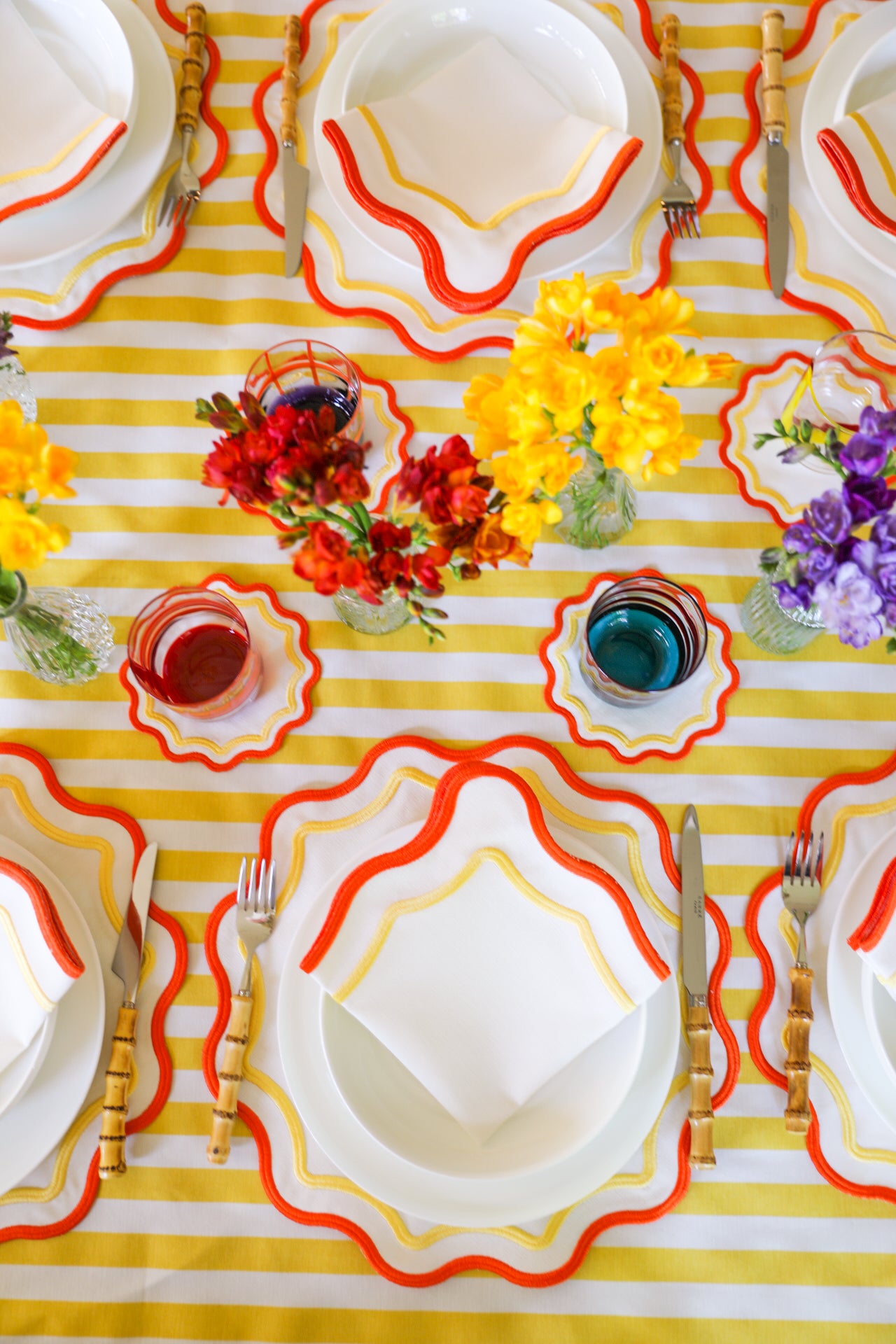 Ebony Toile Tablecloth