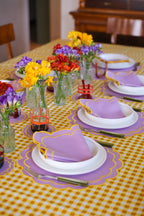 Ebony Toile Tablecloth