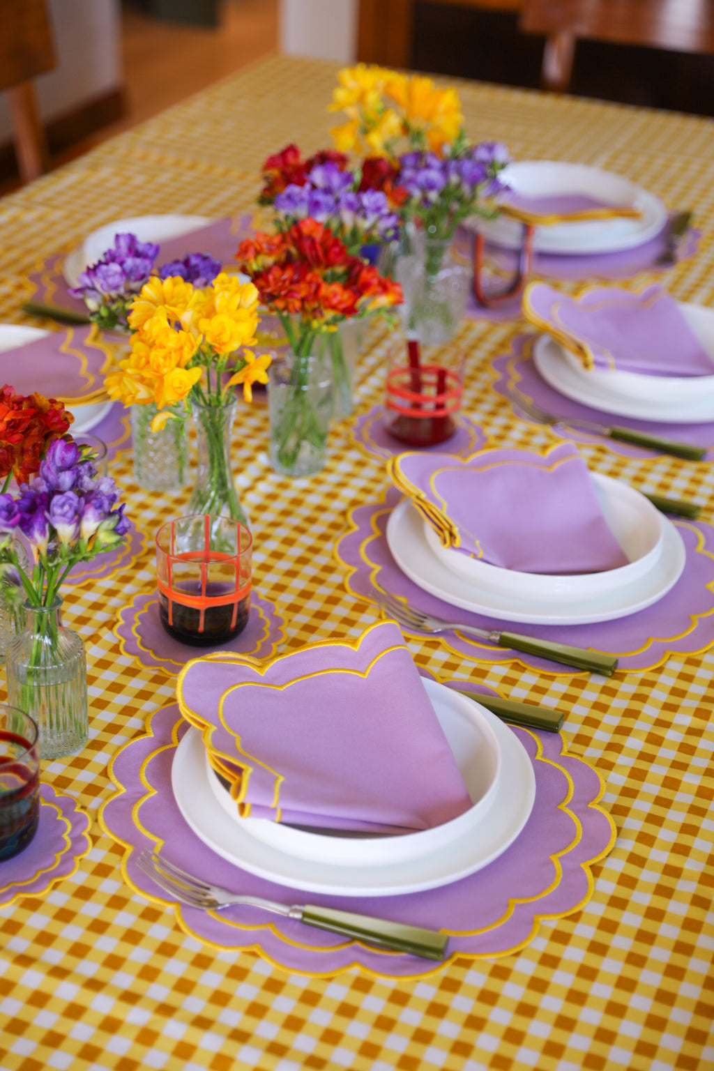 Ebony Toile Tablecloth